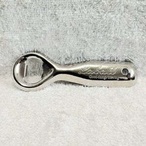 Vintage 5 1/4" Metal/Steel Labatt's 'Good Things Brewing' Bottle Cap Opener!!